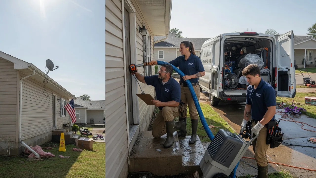 Ceiling Water Damage Restoration in Pennington, MN near me
